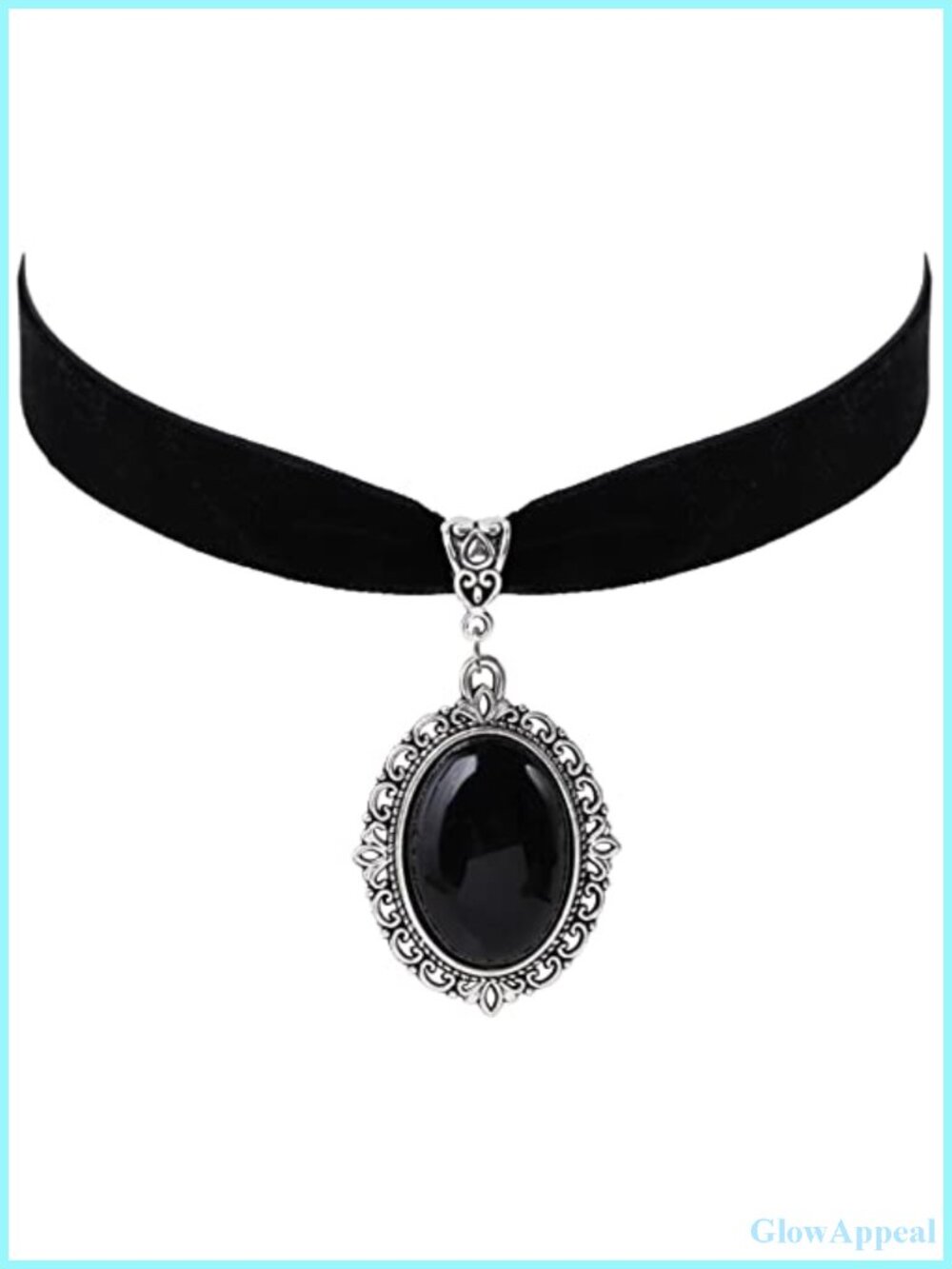 Sacina Velvet Victorian Choker Necklace Gothic Vintage